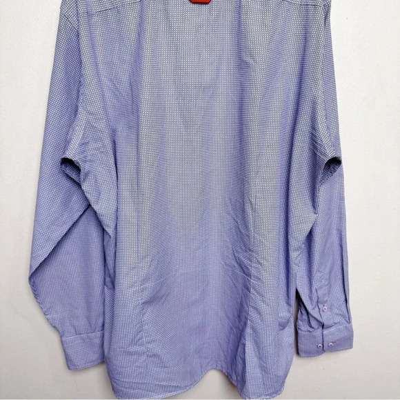 7 Downie St.  Mens 8 XXXL Purple Button Dress Shirt - Picture 11 of 12